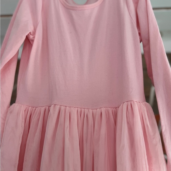 Carter's Soft Pink Long Sleeve Dress - Picture 3 of 5